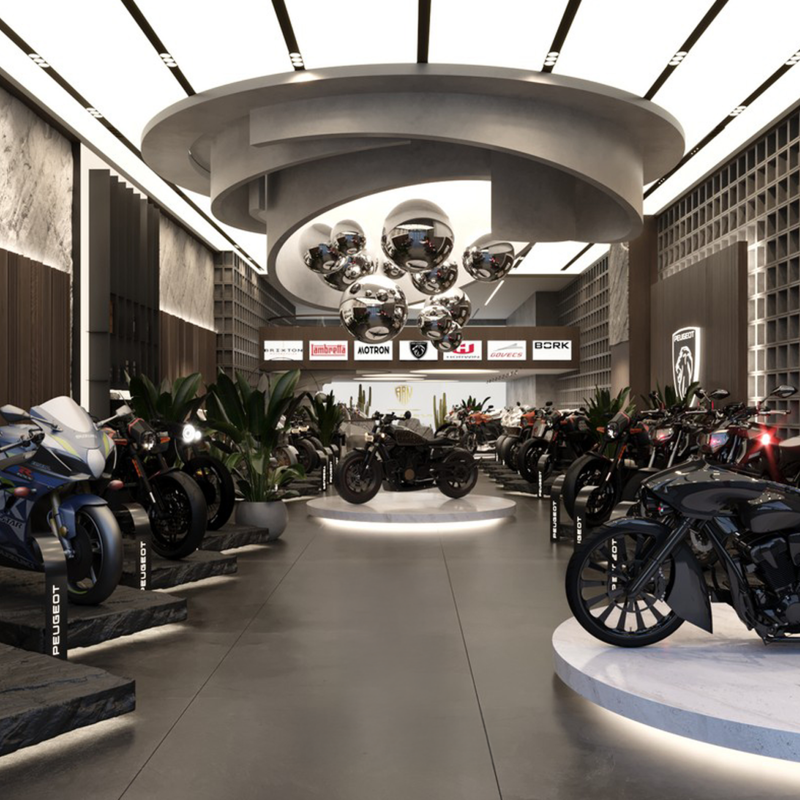 Peugeot Motor Showroom
