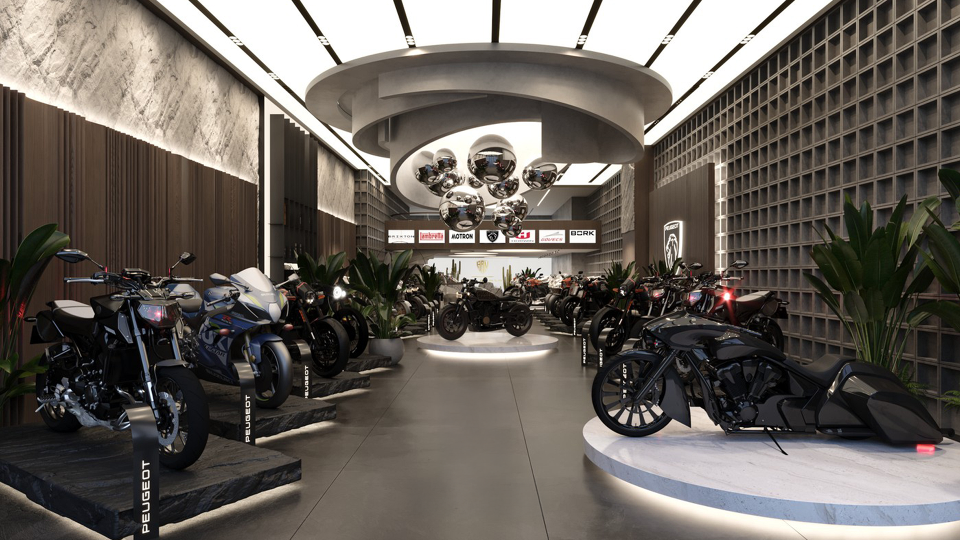 Peugeot Motor Showroom